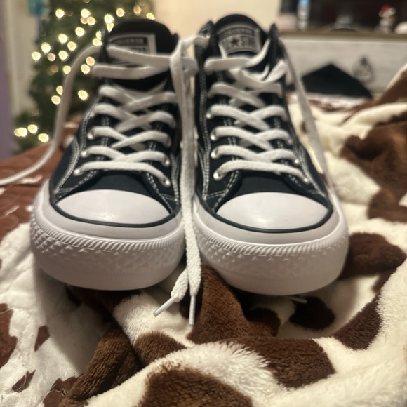 Converse Kids Black and White Sneakers - Picture 5 of 6